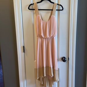Jessica Simpson pleated chiffon dress 4